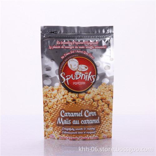 Stand up aluminum foil chips packaging food contract manufacturer